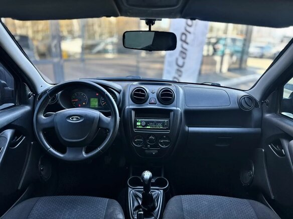 2014 Lada (ВАЗ) Granta I, серебристый, 240000 рублей - вид 11