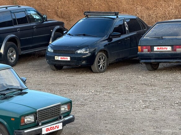 2010 Lada (ВАЗ) Kalina I, чёрный, 268000 рублей