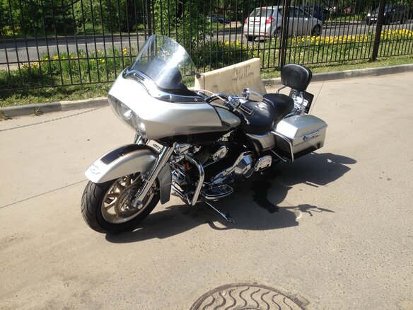 2003 Harley-Davidson Road Glide, серебристый