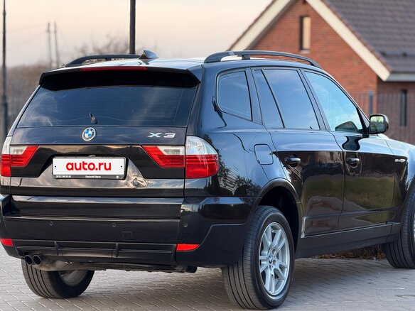 2008 BMW X3 25i I (E83) Рестайлинг, чёрный, 950000 рублей - вид 10