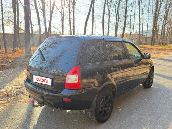 2013 Lada (ВАЗ) Kalina I, синий, 180000 рублей - вид 8