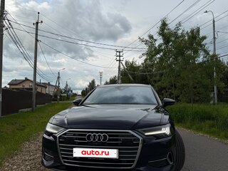 2019 Audi A6 40 TDI V (C8), синий, 4100000 рублей, вид 3