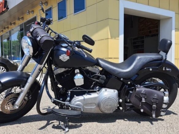 2012 Harley-Davidson Softail Slim, чёрный - вид 1