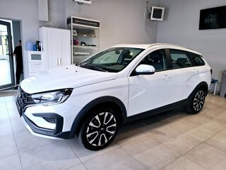 2026 Lada (ВАЗ) Vesta SW Cross I Рестайлинг (NG), белый, 1933000 рублей, вид 1