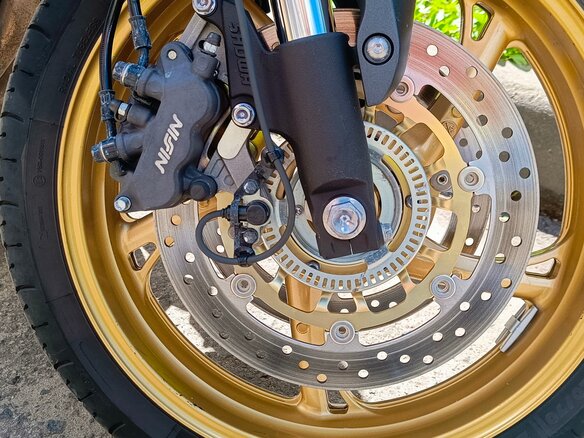 2013 Honda CB 600F Hornet, золотистый, 700000 рублей - вид 5