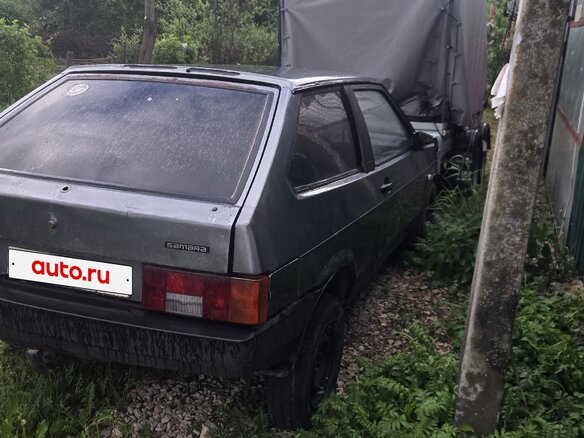 2000 Lada (ВАЗ) 2108, серый, 50000 рублей
