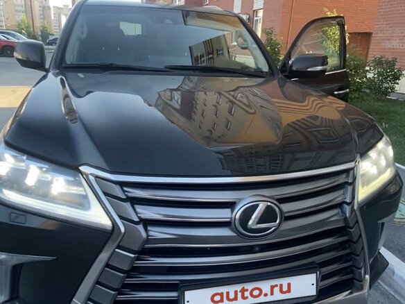 2016 Lexus LX 570 III Рестайлинг 2, чёрный, 6500000 рублей - вид 1