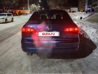 2017 Volkswagen Jetta VI Рестайлинг, синий, 1100000 рублей, вид 3