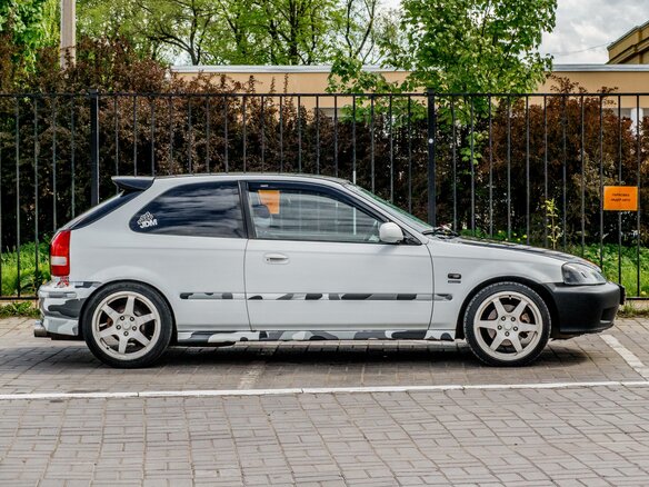 1998 Honda Civic VI, белый - вид 5