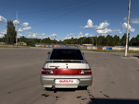 2007 Lada (ВАЗ) 2110, серебристый - вид 2