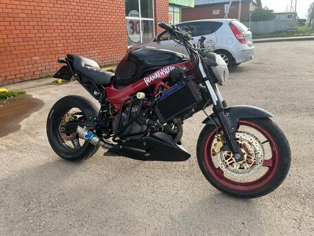 1999 Honda VTR 1000, чёрный, 340000 рублей, вид 2