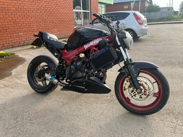 1999 Honda VTR 1000, чёрный, 340000 рублей - вид 1