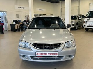 2004 Hyundai Accent ТагАЗ II, серебристый, 249000 рублей, вид 3