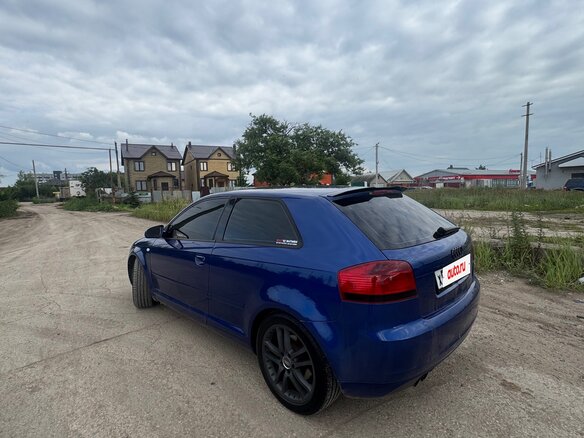 2006 Audi A3 II (8P) Рестайлинг 1, синий, 790000 рублей - вид 4