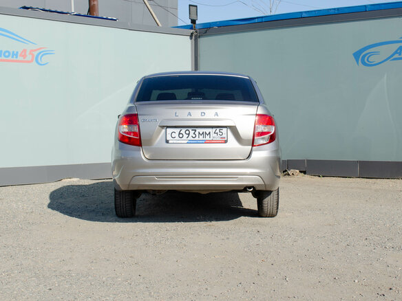 2021 Lada (ВАЗ) Granta I Рестайлинг, серый, 662000 рублей - вид 5