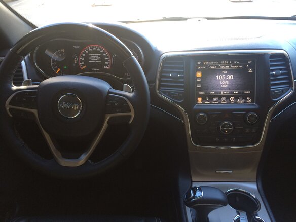 2014 Jeep Grand Cherokee IV (WK2) Рестайлинг, чёрный - вид 7