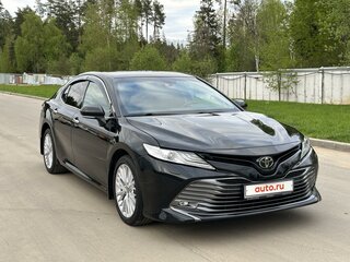 2021 Toyota Camry VIII (XV70), чёрный, 3550000 рублей, вид 5