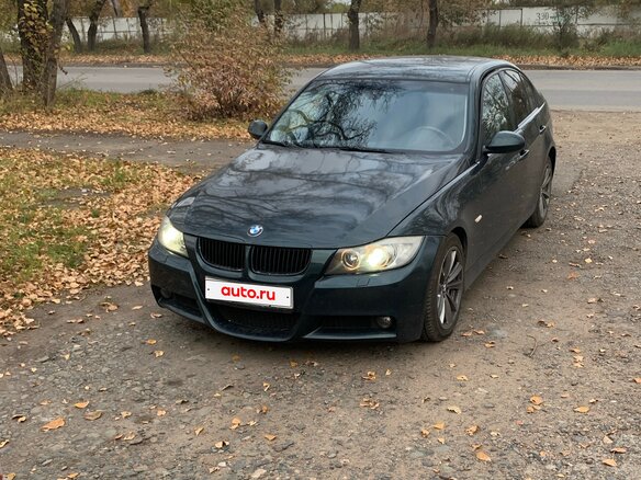 2006 BMW 3 серии 320i V (E90/E91/E92/E93), зелёный, 869000 рублей