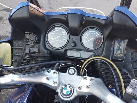1996 BMW R 1100 RT, синий, 350000 рублей - вид 3