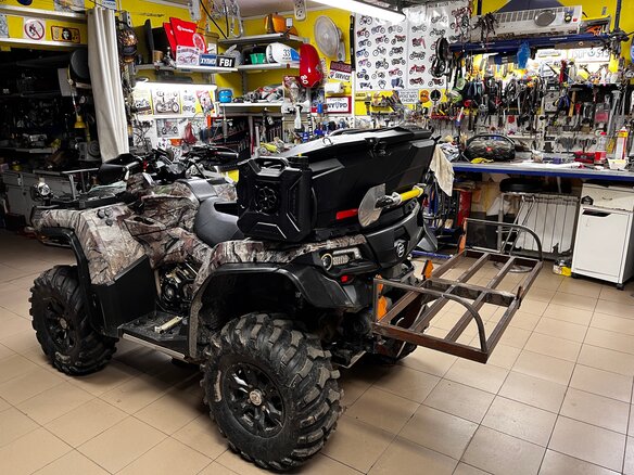 2018 CFMoto X8 H.O. EPS, серый, 930000 рублей - вид 6