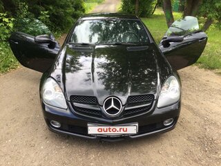 2008 Mercedes-Benz SLK-Класс 280 II (R171) Рестайлинг, чёрный, 1650000 рублей, вид 2