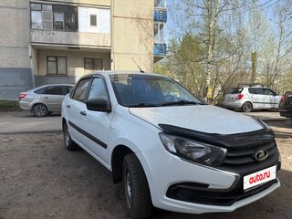 2019 Lada (ВАЗ) Granta I Рестайлинг, белый, 385000 рублей, вид 2