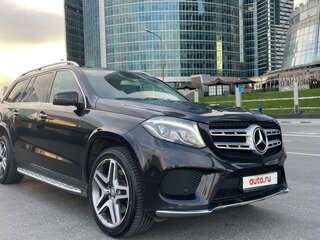 2016 Mercedes-Benz GLS 400 I (X166), чёрный, 5500000 рублей, вид 2