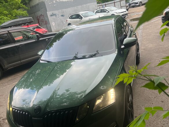 2020 Skoda Octavia III (A7) Рестайлинг, зелёный, 1930000 рублей - вид 1