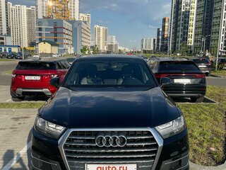 2016 Audi Q7 II (4M), чёрный, 3835237 рублей, вид 4