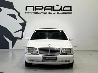 1997 Mercedes-Benz S-Класс 500 III (W140) Рестайлинг, белый, 8470000 рублей, вид 2
