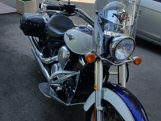 2013 Kawasaki VN900 Vulcan, синий, 560000 рублей, вид 4