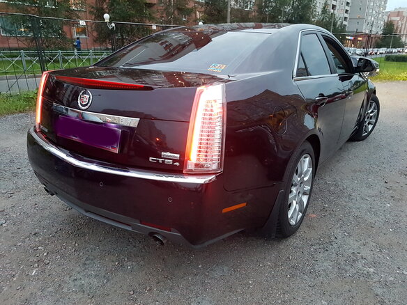 2008 Cadillac CTS II, фиолетовый - вид 4