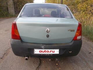 2006 Renault Logan I, зелёный, 124000 рублей, вид 3