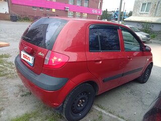 2008 Hyundai Getz I Рестайлинг, красный, 470000 рублей, вид 3