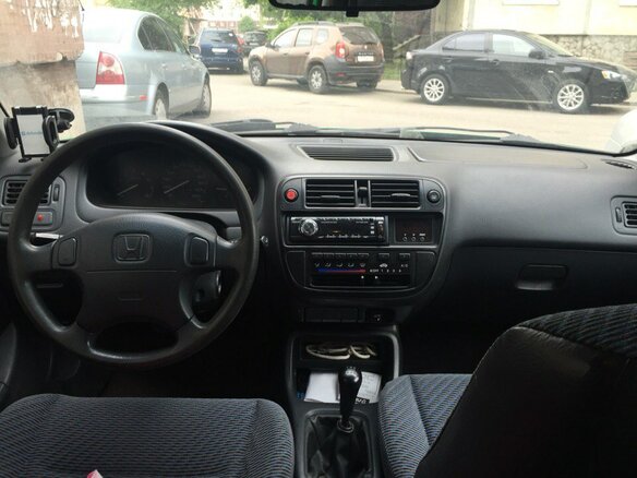 1998 Honda Civic VI, зелёный - вид 7