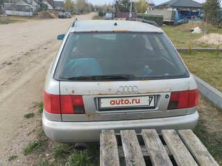 1994 Audi A6 I (C4), серебристый, 350000 рублей, вид 3
