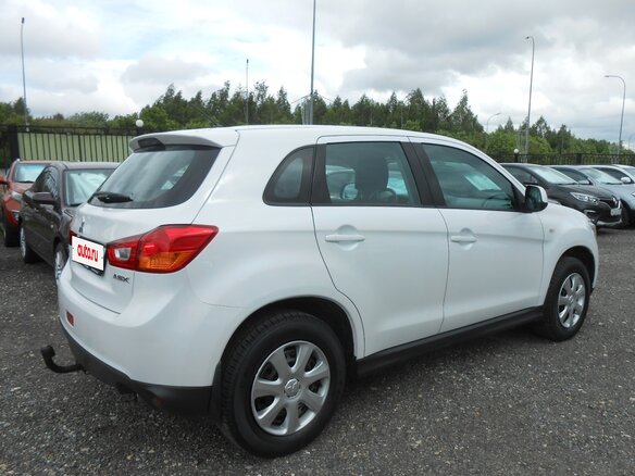 2014 Mitsubishi ASX I Рестайлинг, белый, 1350000 рублей - вид 1