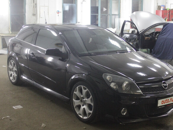 2007 Opel Astra OPC H, чёрный - вид 1