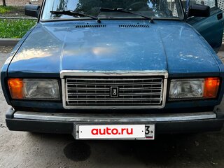 2007 Lada (ВАЗ) 2107, синий, 120000 рублей, вид 1