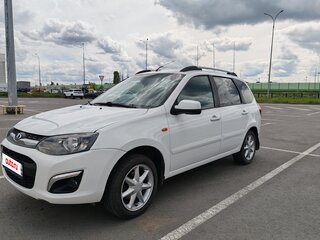 2014 Lada (ВАЗ) Kalina II, белый, 590000 рублей, вид 4