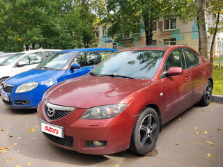 2008 Mazda 3 I (BK) Рестайлинг, красный, 650000 рублей, вид 1