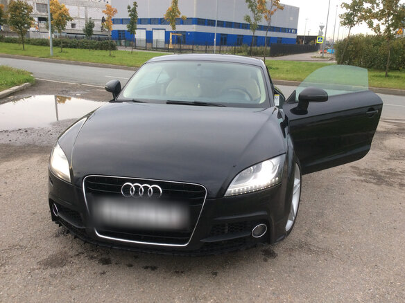 2006 Audi TT II (8J), чёрный - вид 1