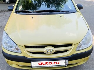 2008 Hyundai Getz I Рестайлинг, жёлтый, 410000 рублей, вид 4