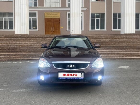 2008 Lada (ВАЗ) Priora I, пурпурный, 300000 рублей - вид 1