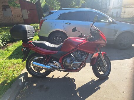 1998 Yamaha XJ600, красный, 245000 рублей, вид 4