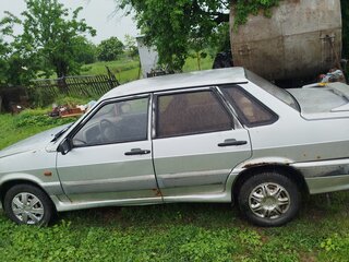 2003 Lada (ВАЗ) 2115, серебристый, 75000 рублей, вид 4