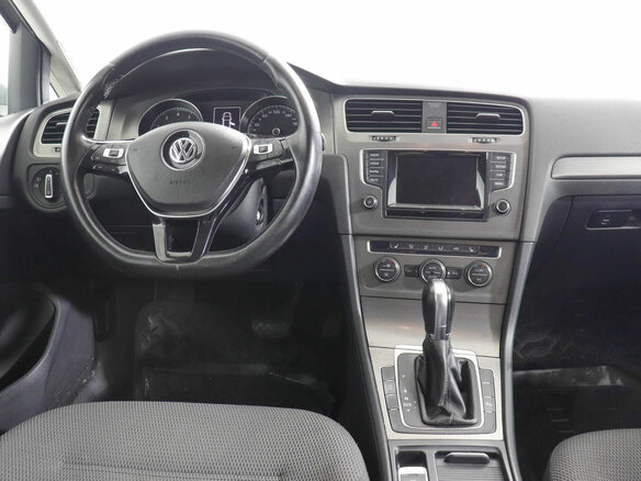 2013 Volkswagen Golf VII, серебристый - вид 11