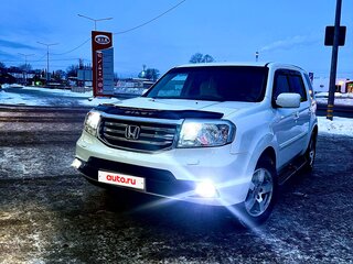 2013 Honda Pilot II Рестайлинг, белый, 2400000 рублей, вид 1