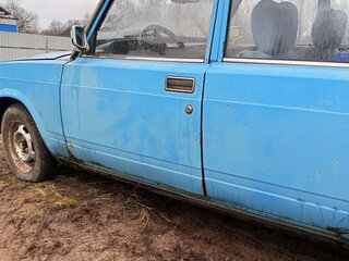 1987 Lada (ВАЗ) 2105, голубой, 80000 рублей, вид 2