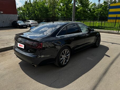 2011 Audi A6 IV (C7), чёрный, 1590000 рублей, вид 3